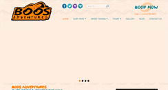 Desktop Screenshot of boosadventures.com